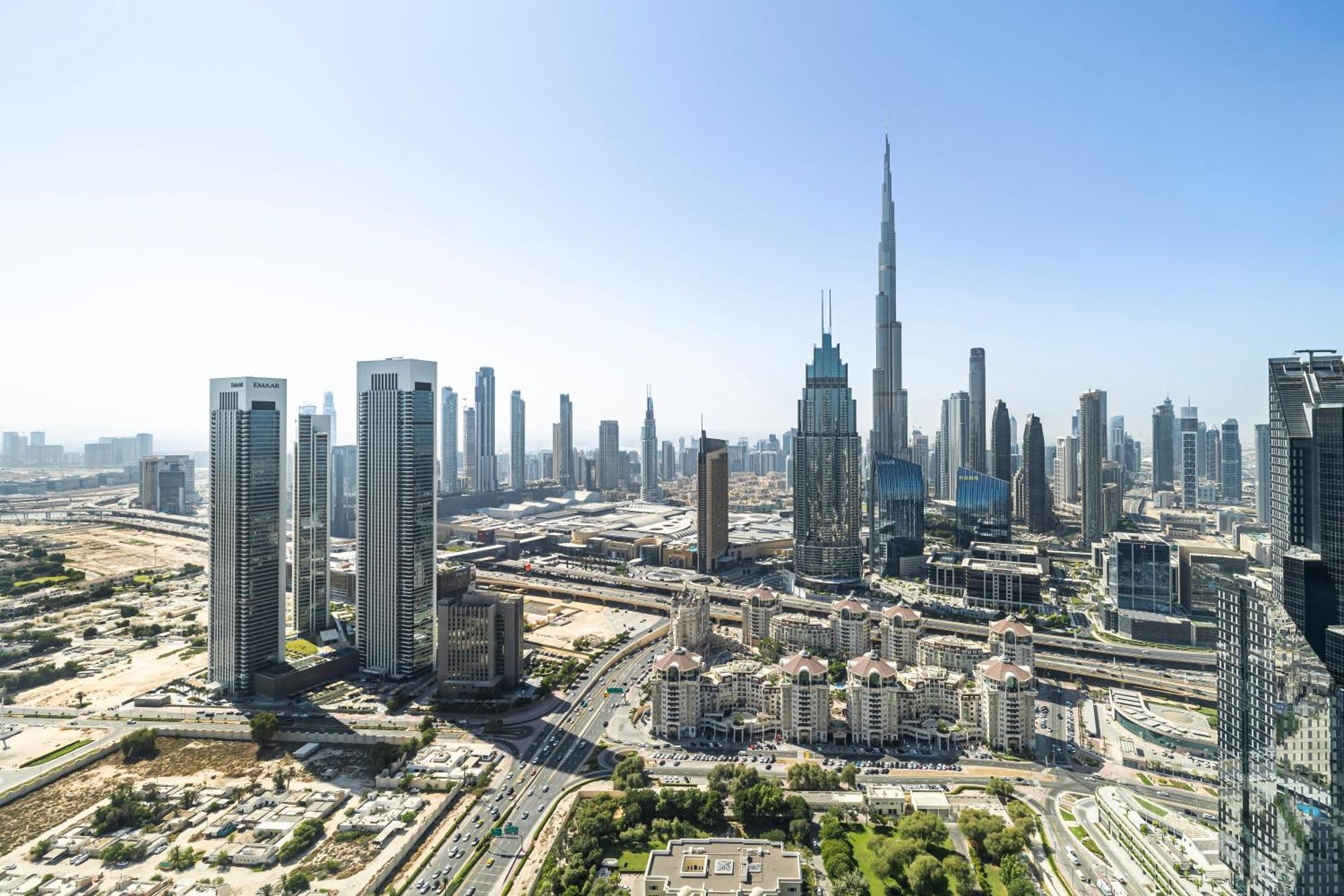 شقة 1Br Burj Khalifa View Index Tower Difc دبي المظهر الخارجي الصورة